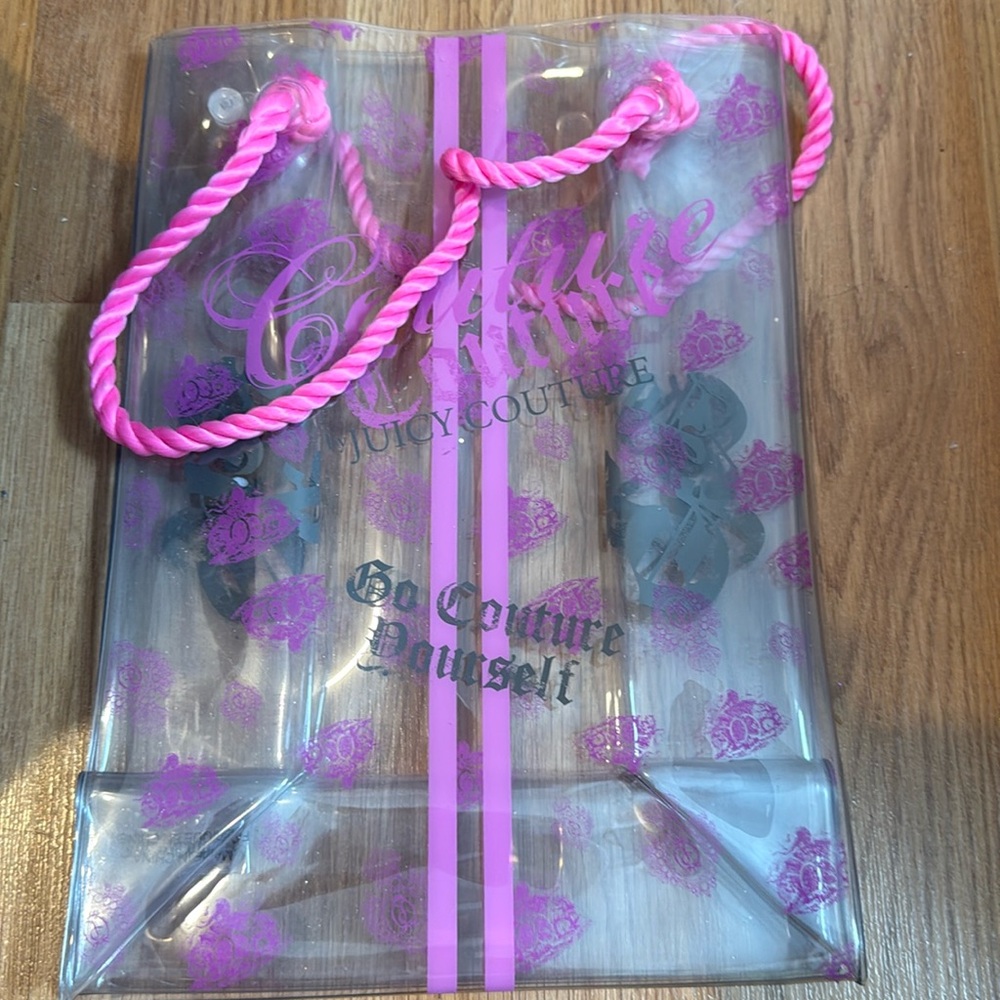 Vintage Juicy Couture Clear Bag